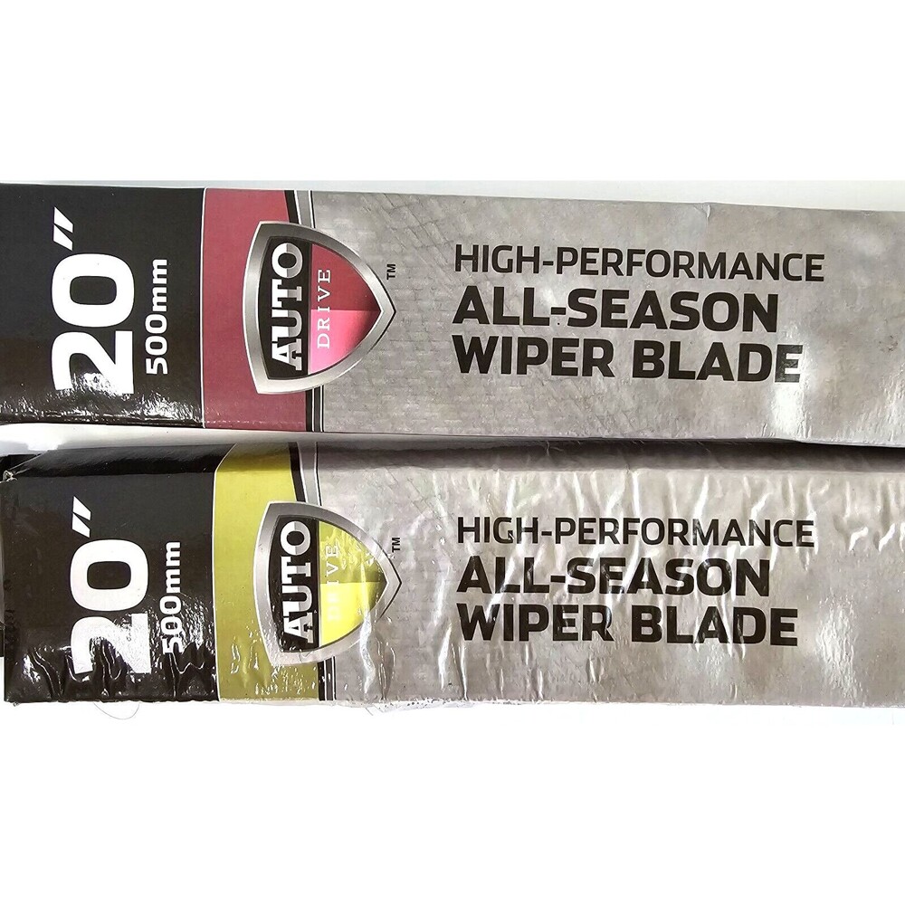 20” Universal Wiper Blade Fits Most Cars & SUVs All Season Performance Set of 2